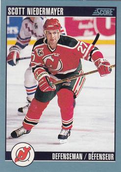 1992-93 Score Canadian #401 Scott Niedermayer Front