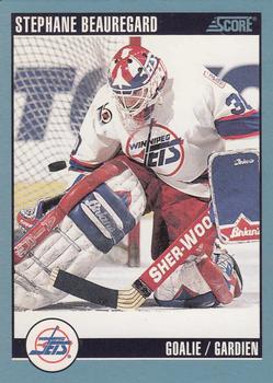 1992-93 Score Canadian #402 Stephane Beauregard Front