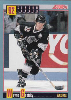 1992-93 Score Canadian #412 Wayne Gretzky Front