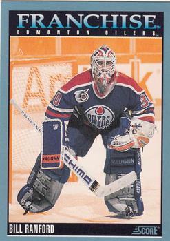 1992-93 Score Canadian #424 Bill Ranford Front