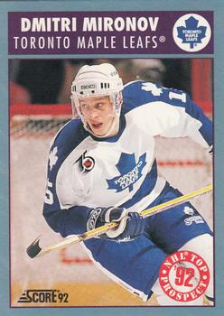 1992-93 Score Canadian #468 Dmitri Mironov Front