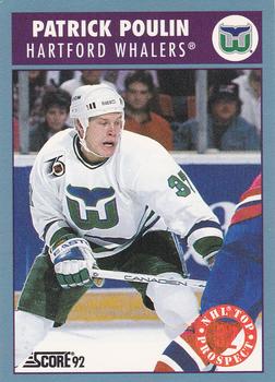 1992-93 Score Canadian #478 Patrick Poulin Front