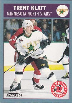 1992-93 Score Canadian #482 Trent Klatt Front