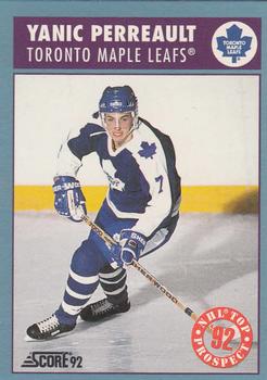 1992-93 Score Canadian #487 Yanic Perreault Front