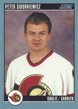 1992-93 Score Canadian #515 Peter Sidorkiewicz Front