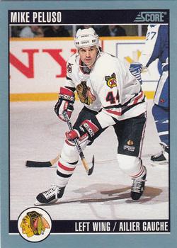 1992-93 Score Canadian #536 Mike Peluso Front