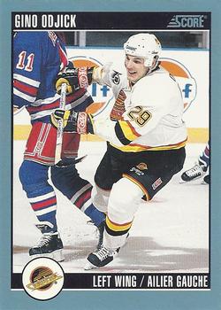 1992-93 Score Canadian #540 Gino Odjick Front