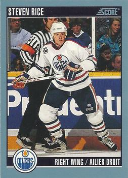 1992-93 Score Canadian #545 Steven Rice Front