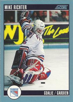 1992-93 Score Canadian #5 Mike Richter Front