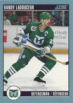 1992-93 Score Canadian #61 Randy Ladouceur Front