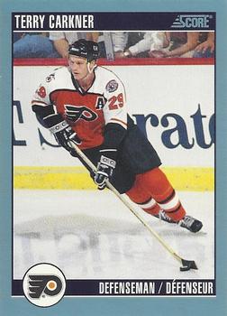 1992-93 Score Canadian #66 Terry Carkner Front