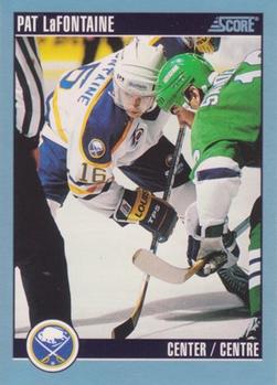 1992-93 Score Canadian #6 Pat LaFontaine Front