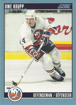 1992-93 Score Canadian #77 Uwe Krupp Front