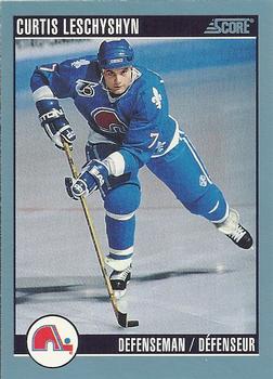 1992-93 Score Canadian #87 Curtis Leschyshyn Front