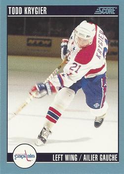 1992-93 Score Canadian #98 Todd Krygier Front