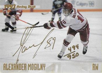 1993 Classic '93 Hockey Draft - Autographs #NNO Alexander Mogilny Front