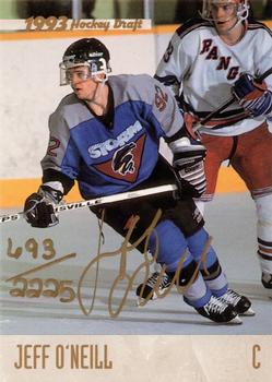 1993 Classic '93 Hockey Draft - Autographs #NNO Jeff O'Neill Front