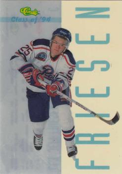 1993 Classic '93 Hockey Draft - Class of '94 #CL3 Jeff Friesen Front
