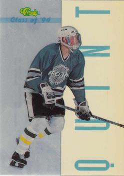 1993 Classic '93 Hockey Draft - Class of '94 #CL5 Deron Quint Front