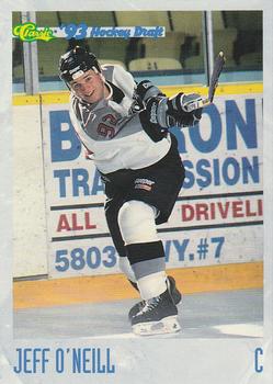 1993 Classic '93 Hockey Draft - Crash Numbered #N3 Jeff O'Neill Front