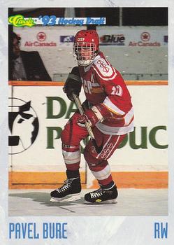 1993 Classic '93 Hockey Draft - Crash Numbered #N6 Pavel Bure Front
