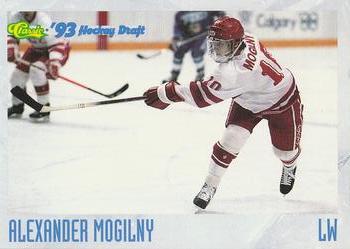1993 Classic '93 Hockey Draft - Crash Numbered #N7 Alexander Mogilny Front