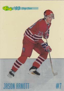 1993 Classic '93 Hockey Draft - Top Ten #DP7 Jason Arnott Front