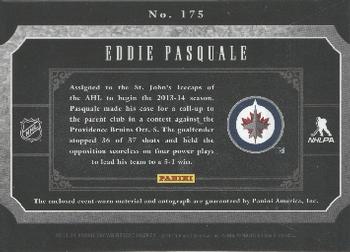 2013-14 Panini Crown Royale #175 Edward Pasquale Back