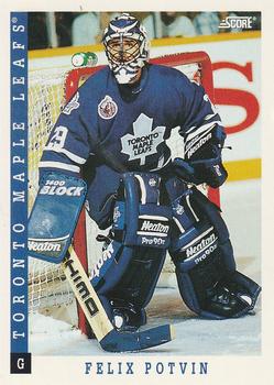 1993-94 Score Canadian #5 Felix Potvin Front