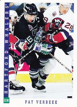 1993-94 Score Canadian #10 Pat Verbeek Front