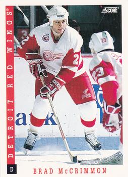 1993-94 Score Canadian #54 Brad McCrimmon Front