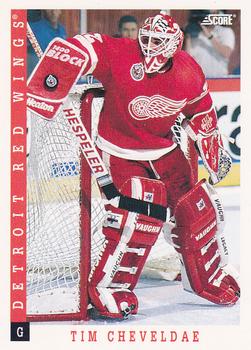 1993-94 Score Canadian #68 Tim Cheveldae Front