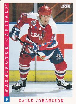 1993-94 Score Canadian #76 Calle Johansson Front