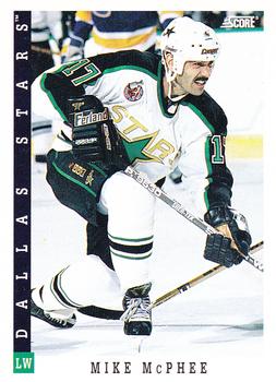 1993-94 Score Canadian #85 Mike McPhee Front