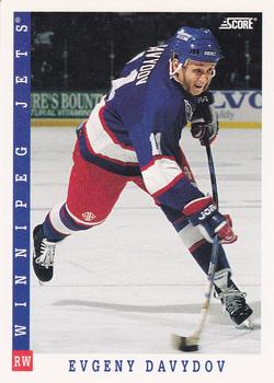 1993-94 Score Canadian #114 Evgeny Davydov Front