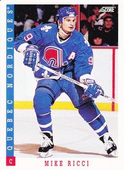 1993-94 Score Canadian #120 Mike Ricci Front