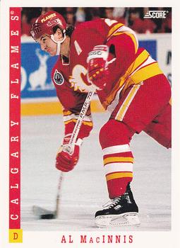 1993-94 Score Canadian #121 Al MacInnis Front