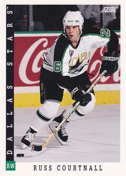 1993-94 Score Canadian #130 Russ Courtnall Front