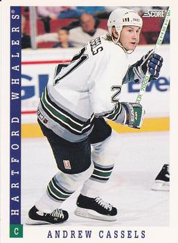 1993-94 Score Canadian #164 Andrew Cassels Front