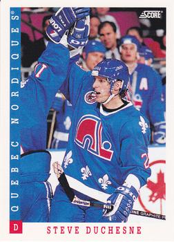 1993-94 Score Canadian #190 Steve Duchesne Front