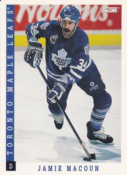1993-94 Score Canadian #224 Jamie Macoun Front