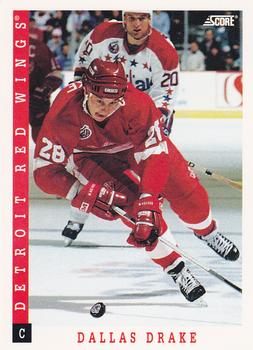 1993-94 Score Canadian #246 Dallas Drake Front