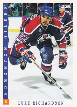 1993-94 Score Canadian #252 Luke Richardson Front