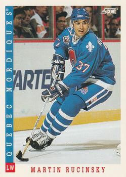 1993-94 Score Canadian #254 Martin Rucinsky Front