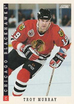 1993-94 Score Canadian #272 Troy Murray Front
