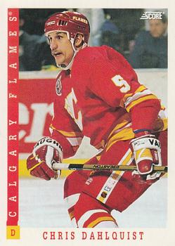 1993-94 Score Canadian #314 Chris Dahlquist Front