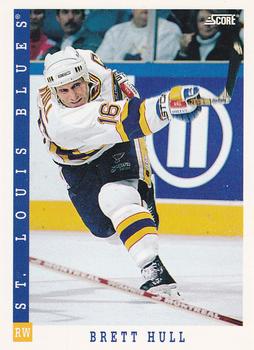 1993-94 Score Canadian #335 Brett Hull Front