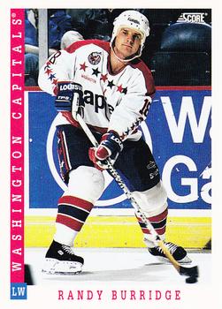 1993-94 Score Canadian #370 Randy Burridge Front