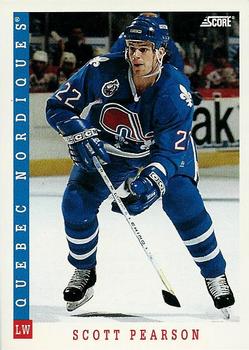 1993-94 Score Canadian #376 Scott Pearson Front