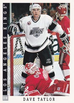 1993-94 Score Canadian #389 Dave Taylor Front
